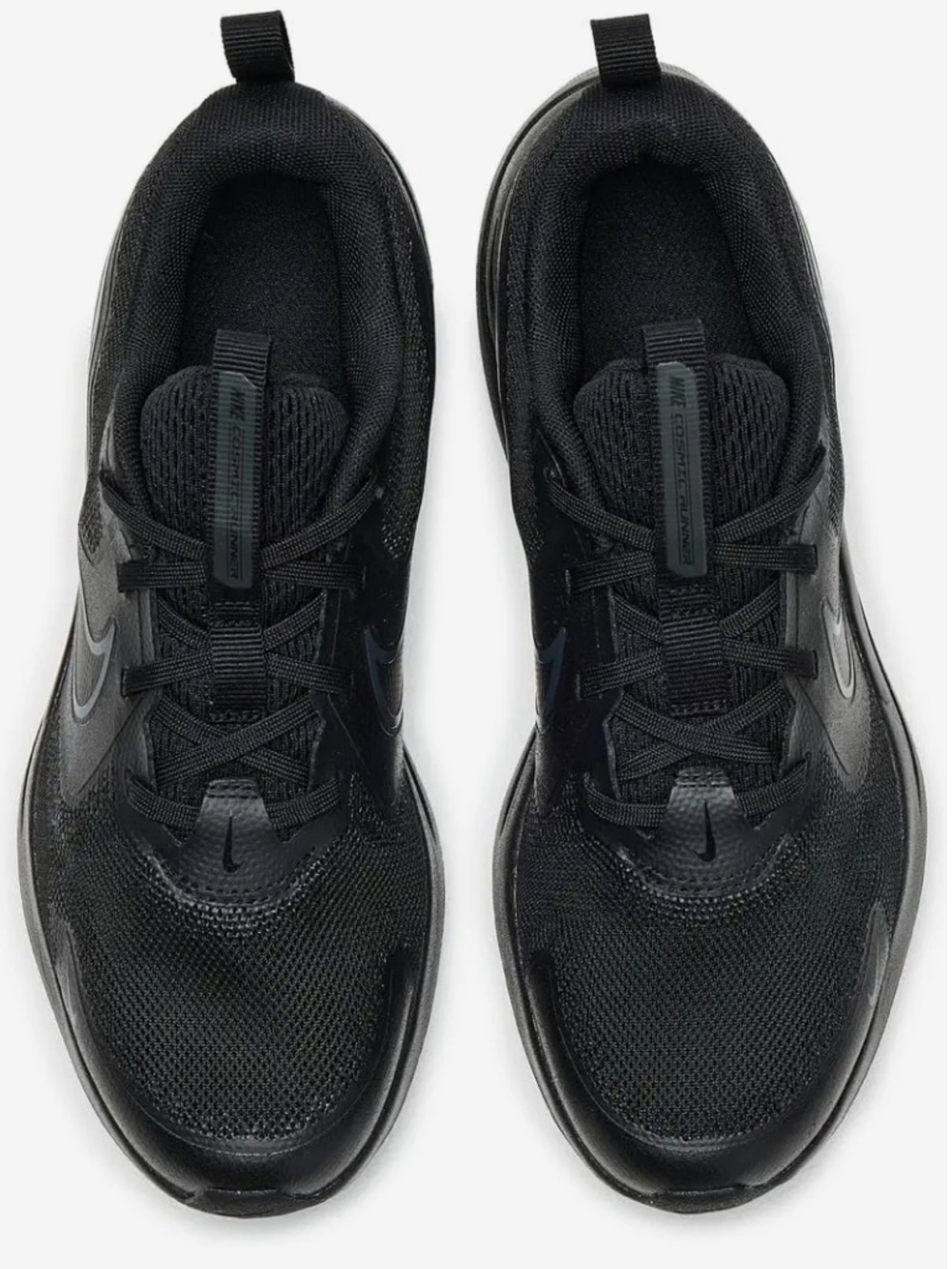 Nike Cosmic Runner Big Kids Triple Black Running Sneakers | Size 5.5 - Picture 6 of 6